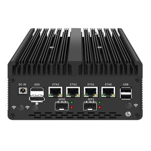 Topton <strong>Intel</strong> Core I7-13620H I5-13420H 13th Gen Mini PC 10G SFP 4x2.5G <strong>Lan</strong> 2*DDR5 5G SIM Fanless Solid Firewall Computer Server - Product Image 1