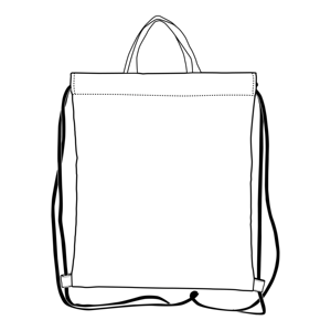 Bolsa de gimnasio deportiva con cordón, mochila con logotipo personalizado, regalo impreso - Product Image 2