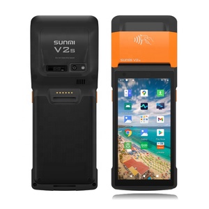 Терминал Sunmi V2s Pos NFC 4G сеть все в одном портативном Pos-автомате Ресторан точки продажи Android 11 POS-системы - Product Image 2