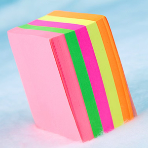 400张彩色便签标签，适用于学校和办公室的撕开记事本纸 - Product Image 2