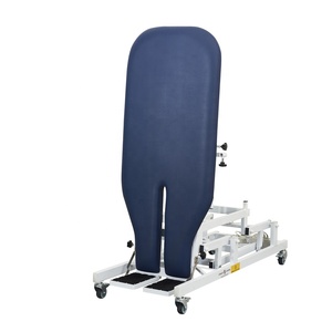 Cổ điển màu xanh biến Chiều cao nghiêng bảng điện <span class=keywords><strong>hi</strong></span>-thấp trẻ em nghiêng bảng cho phục hồi chức năng trị liệu giường với dây đai - Product Image 3