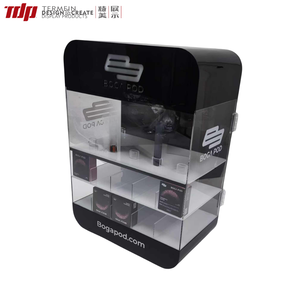 Rak Display Akrilik untuk Toko Rokok, Tempat Penyimpanan Cairan Vaporizer Rokok TDP, Tempat Penyimpanan <span class=keywords><strong>Atomizer</strong></span>, Rak Display untuk Toko Rokok - Product Image 3