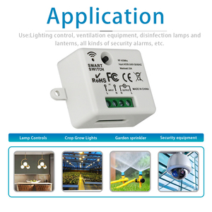 Interruttore remoto universale 1CH lampada a LED Smart Home relè modulo Controller interruttore ricevitore telecomando - Product Image 2