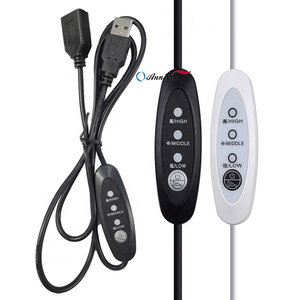 OEM 3.28ft 100 CENTIMETRI della Cassa del PC di Controllo della Velocità della Ventola di Estensione Cavo USB Fan Controller Cavo di Estensione Wire A Tre-gear regolazione - Product Image 1