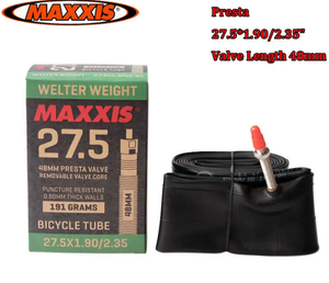 MAXXIS 0.6 0.8 kalınlığı Ultralight bisiklet InnerTube 27.5 29 inç iç tüp lastik With1.9/2.35 FV 48 60 MM 700C yol bisikleti tüp - Product Image 6