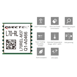 <strong>Quectel</strong> <strong>L70</strong>-RL Compact <strong>GPS</strong> <strong>Module</strong> with Built-in LNA and Ultra Low Power Consumption - Product Image 4