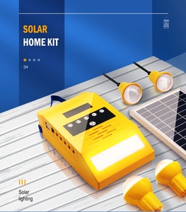 20W Portable Mini Solar <strong>Power</strong> System for Home Electricity Generating and LED Indoor Lighting <strong>Kits</strong> - Product Image 3