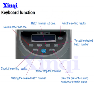1200 pcs/min新型高速硬币计数器分拣找零机商用硬币计数器分拣机 - Product Image 5