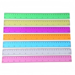 Okul ofis için plastik cetvel eğri cetvel ölçme aracı esnek 10 inç matematik kroki çizim santimetre mimari sınıf - Product Image 4
