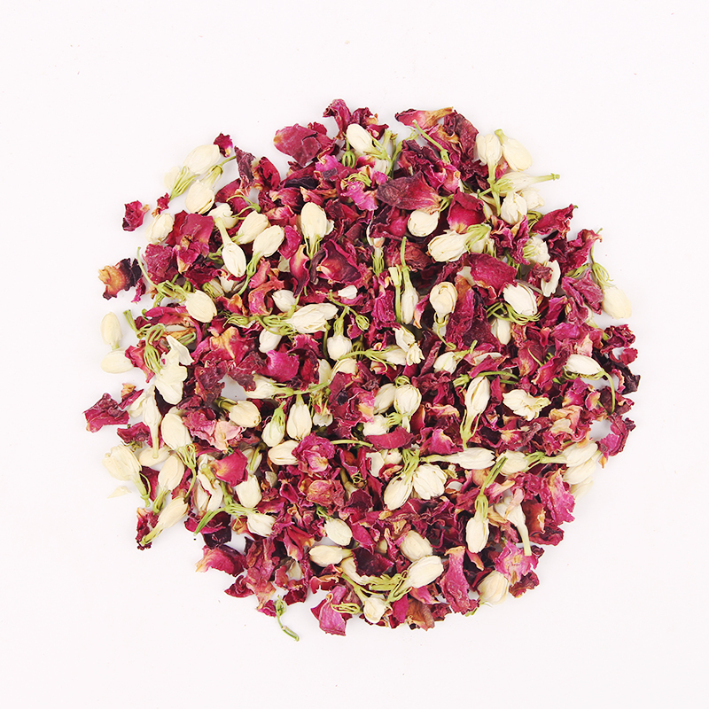 Piccolo petalo di rosa + bocciolo di gelsomino