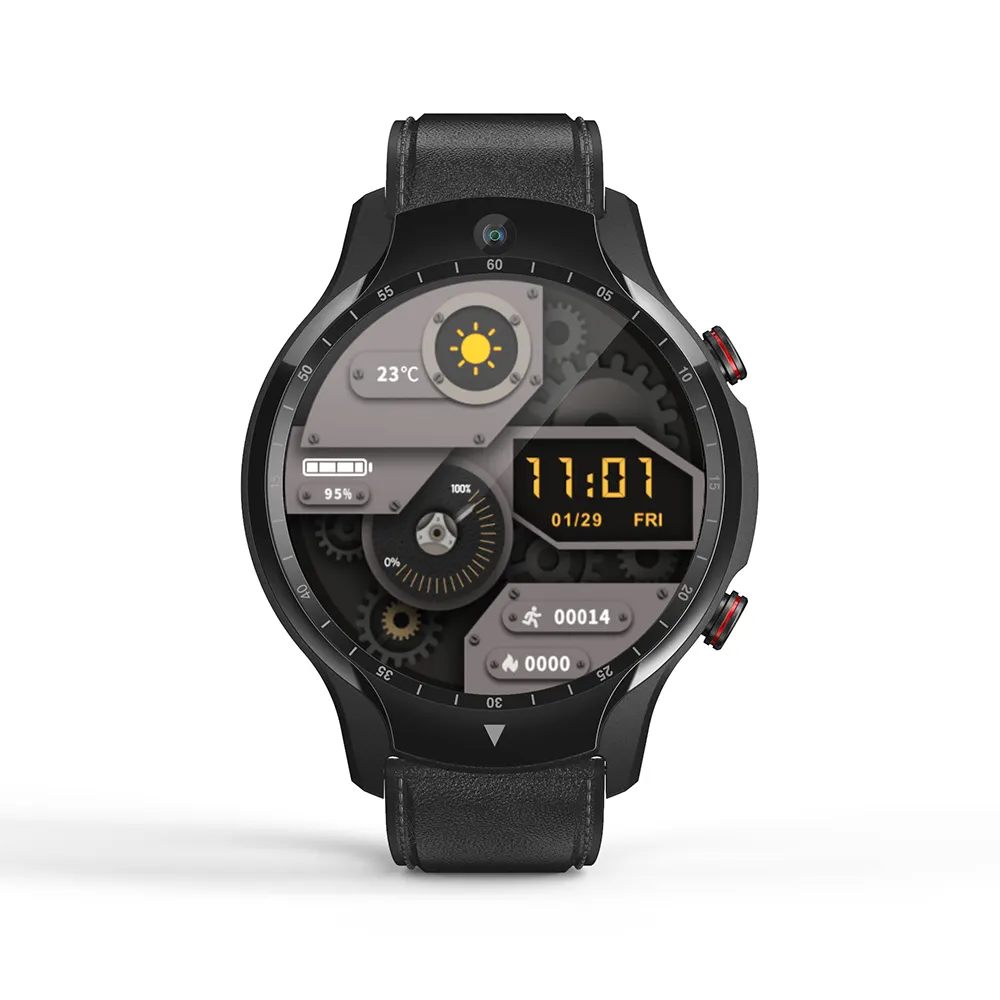 Reloj inteligente deportivo para hombre, pulsera con sistema Dual, Wifi, GPS, red 4G, Android 2022, a bajo precio, en Dubái, 9,1