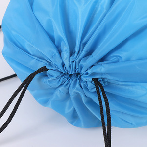 Bolsa de cordón pequeña impresa reutilizable Bolsa de cordón de polietileno Premium Mochila en bolsas de colores brillantes - Product Image 6