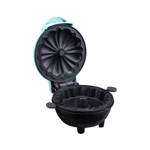Mini <strong>Round</strong> <strong>Cake</strong> and Waffle <strong>Maker</strong> for Home and Hotel Use Versatile Baking and Cooking Tool - Product Image 2