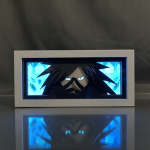 ZDD 101-200 şarj edilebilir Anime Led gece lambası kağıt kesim lightbox dokunmatik renk değiştirme için yatak odası dekoru Anime ışık kutusu uzaktan - Product Image 5