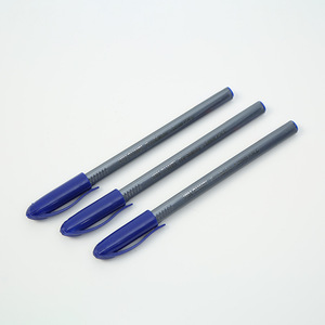 JPS ODM Stylo ucuz kişiselleştirilmiş yaratıcı basit gri çubuk ekle kol sorunsuz yazıyor ve kolayca tükenmez kalem solmaz - Product Image 1