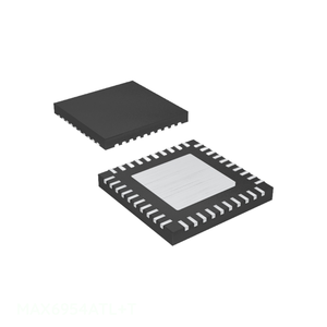 แผงสัมผัส40 WFQFN การจัดการพลังงานอิเล็กทรอนิกส์ส่วนประกอบ MAX6954ATL - Product Image 1