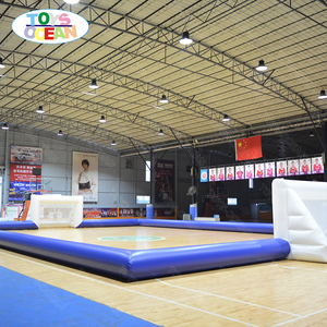 Pro Inflatable Football Field Arena Soccer Pitch Training Field Multiplayer Game Bounce <strong>Free</strong> Kick Fun - Product Image 3