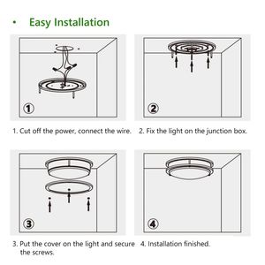 Stock ETL Double Ring <strong>Ceiling</strong> LED Flush Mount 20W CCT Switchable <strong>Simple</strong> <strong>Design</strong> Round 13inch Nickle Dimmable <strong>Ceiling</strong> Fixture - Product Image 4