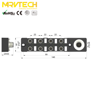 Marvtech IP67 Protection IO-Link Hubs Module <strong>Device</strong> with M8 Connection - Product Image 4