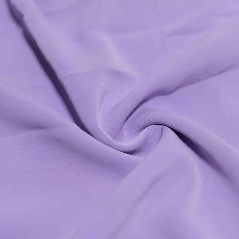 Kadınlar elbise için 120gsm 100% polyester SPH kırık dimi boyalı kumaş