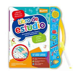 Neue spanisch-englische Sprachen Wörter Buchstaben deuten darauf hin, Lernmaschine Lernspiel zeug für 3 Jahre zu lesen - Product Image 4