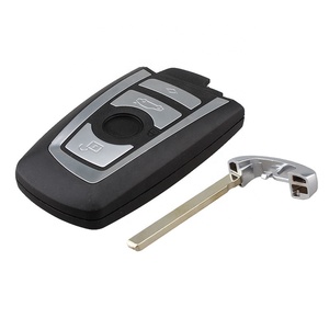 Araba anahtarı boş uzaktan anahtar Fob dış kapak 3 düğme anahtar kabuk için B M W M F 3 5 7 serisi E90 E92 E93 X5 F10 F20 F30 F40 - Product Image 2