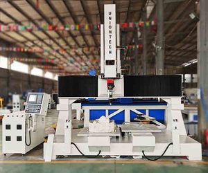 Fresadora de herramientas automáticas/cambio de enrutador Cnc 5 ejes 5 ejes Cnc DELTA inversor YASKAWA Servo Motor Syntec SISTEMA DE Control