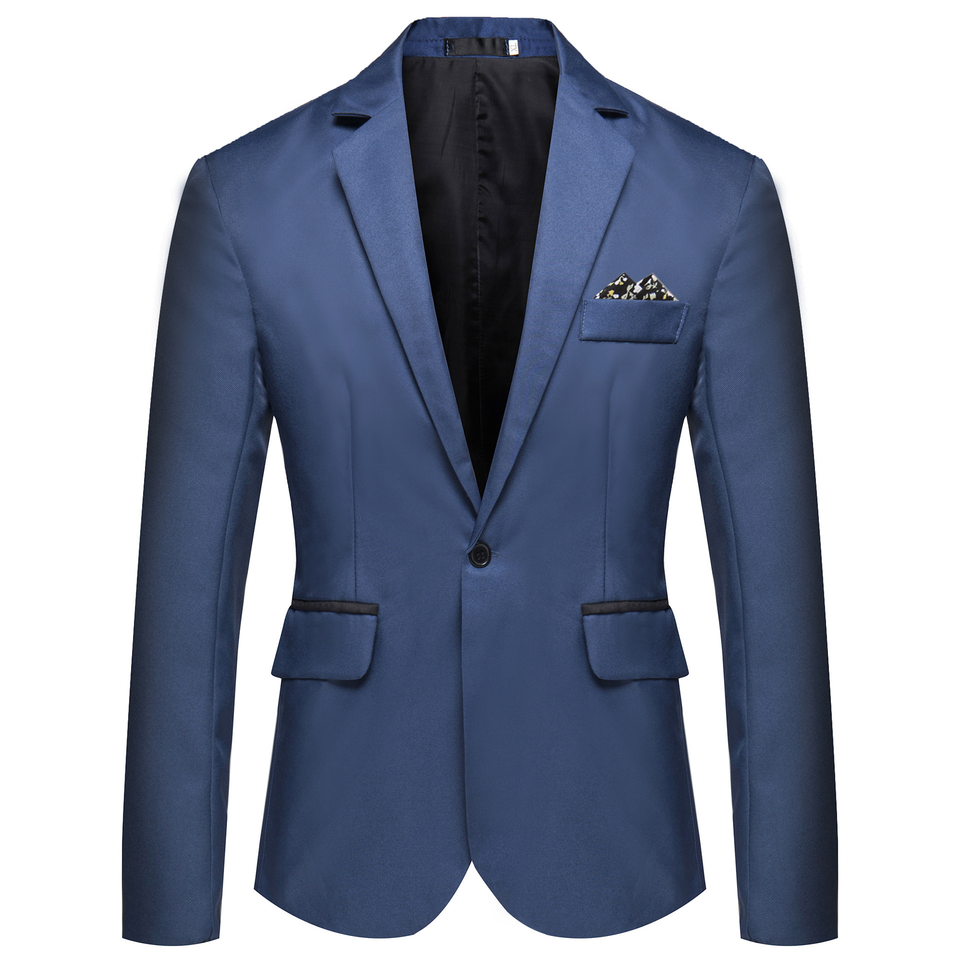 Giacca abito blu royal