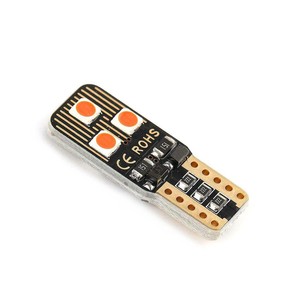 X-7SEVEN T10 LED ışık ampul 6500K beyaz kırmızı Car T10 hata ücretsiz araba Dome harita kapı nezaket plaka gövde ReadingLight - Product Image 1