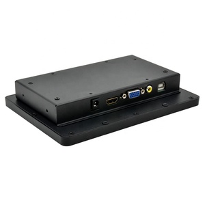 7 polegadas Widescreen TFT <span class=keywords><strong>LCD</strong></span> Touch Screen <span class=keywords><strong>Monitor</strong></span> com Entrada de Vídeo <span class=keywords><strong>RCA</strong></span> de Áudio