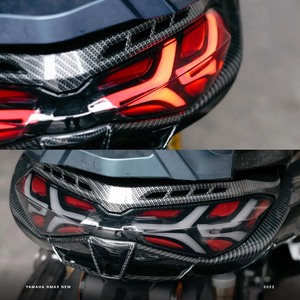 ABSモーターサイクル<span class=keywords><strong>Led</strong></span>ターンシグナルテールライトストップランプモトスペアパーツとアクセサリーヤマハNmax155 2020-2022
