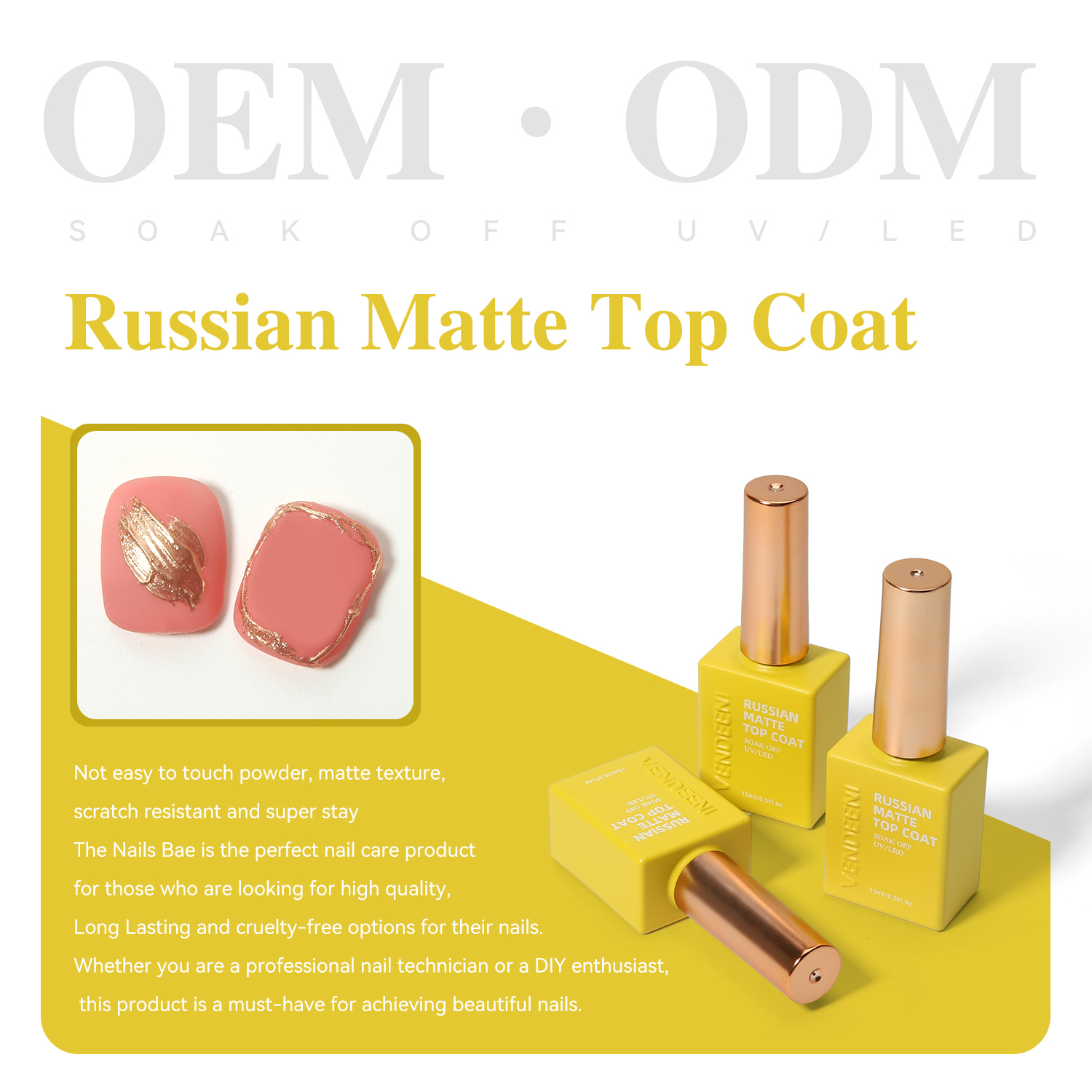 Couche de finition mate russe