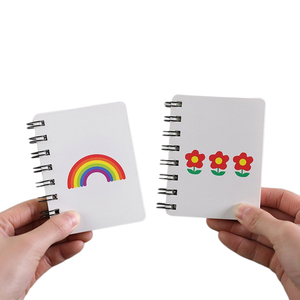 Moda lindo Sprial A7 tamaño Bloc de notas personalizado Mini pequeños cuadernos para niñas - Product Image 2