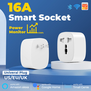 Enchufe de pared con Control remoto para el hogar, convertidor de enchufe multifunción con temporizador de voz, Wifi, Tuya, Alexa - Product Image 2