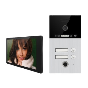 Videoportero con cable para el hogar, sistema de vídeo para puerta, teléfono, apartamento, pantalla de 8 pulgadas, timbre analógico, cámara, grabación, desbloqueo - Product Image 1