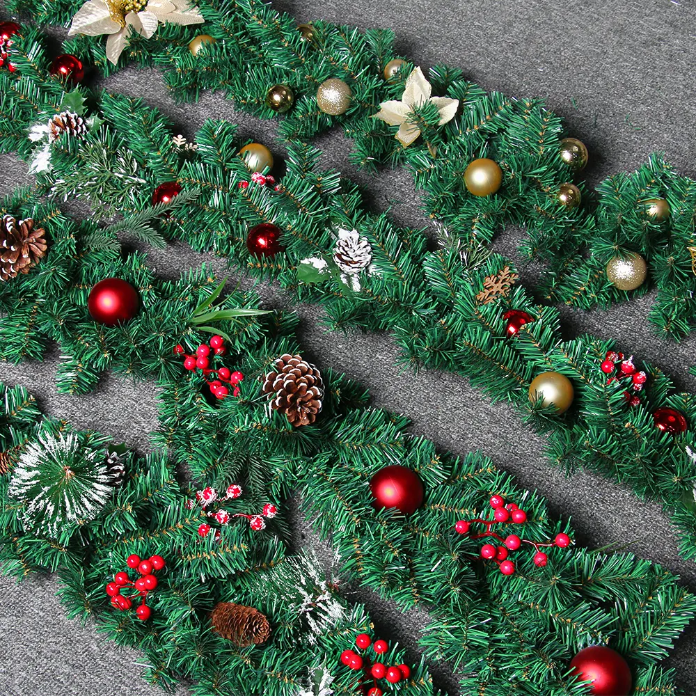 Ready to ShipIn StockFast DispatchArtificial Garland 9ft 270 Branches Christmas Garland for Holiday Party Christmas Decorations Ornaments Indoor or Outdoor