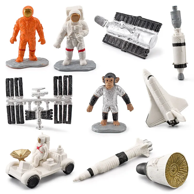 Toptan astronaut uzay gemisi 3d model uzay oyuncaklar dekorasyon çocuklar için