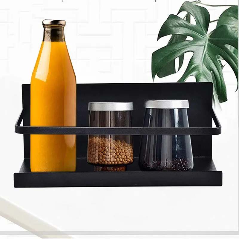 Custom Size Design Kitchen Magnetic Instant Spice Stove Top Shelf Magnetic Organizer Stove Shelf for Kitchen Stove Oven