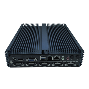 ファンレス産業用コンピュータコアI7-7500U 6COM Win10/11 Linuxシステム多機能ミニコンピュータ - Product Image 2