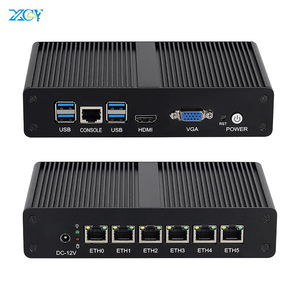 Home Office Enterprise Firewall PfSense Gateway <strong>Software</strong> Router 6LAN Intel I211AT NIC Gigabit Ethernet Network Server Mini PC - Product Image 1