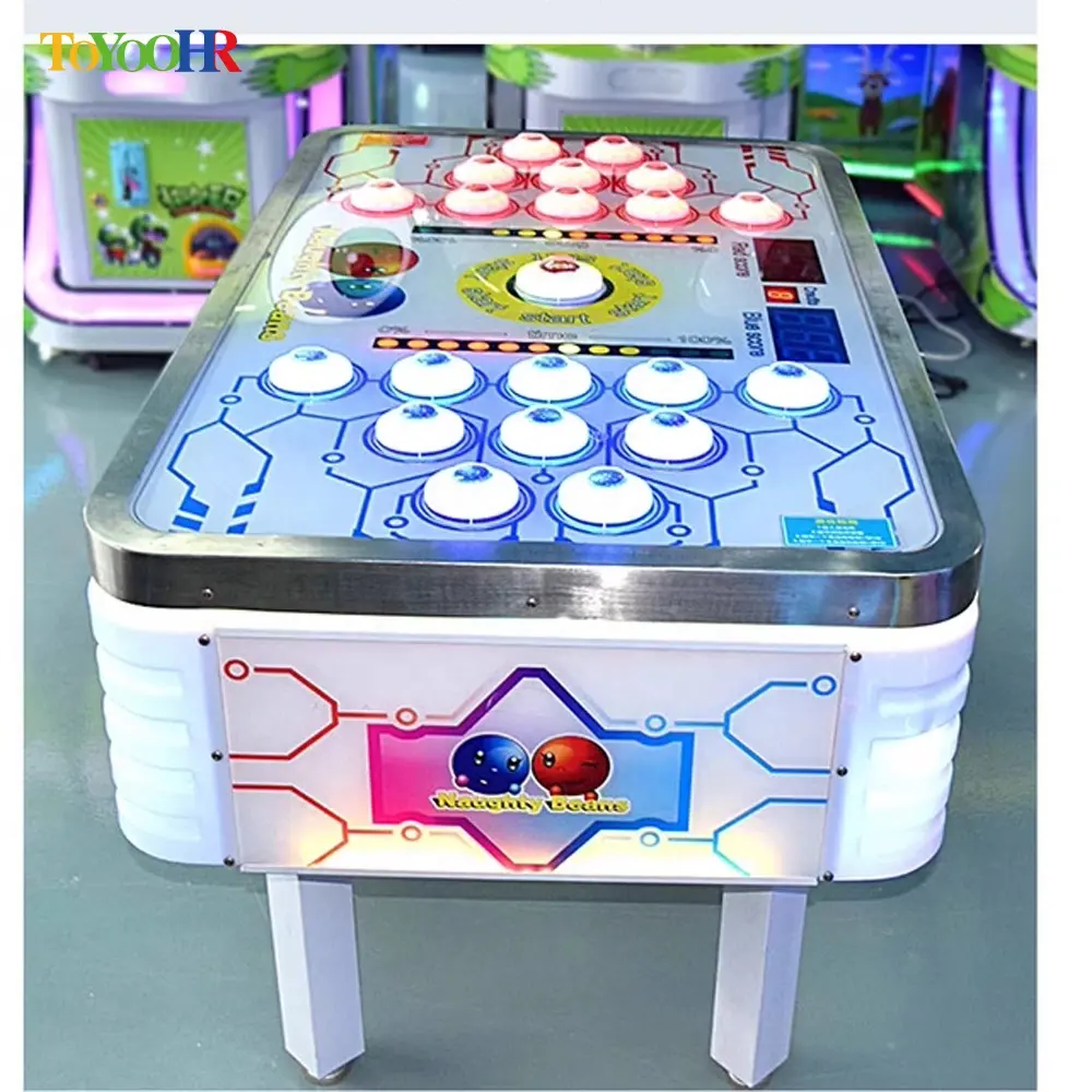 Toptan fiyat sıçan atış kapalı sikke işletilen Arcade çocuk makinesi Hit köstebek çekiç oyuncak oyun çocuklar için