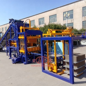 Concrete <strong>Building</strong> Material <strong>Block</strong> <strong>Machine</strong> Brick <strong>Making</strong> <strong>Machine</strong> Cobblestone Production <strong>Line</strong> with <strong>Block</strong> Stacker - Product Image 1