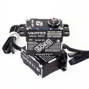Bürstenloses RC-Servo 8,4 V 60kg Aluminium gehäuse mit hohem Drehmoment Metall getriebe Programmier bares wasserdichtes Servo für 1/10 RC-Modell auto