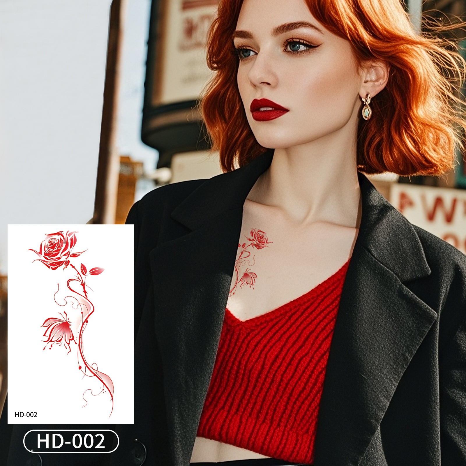 Red hd-002 - 120*76mm