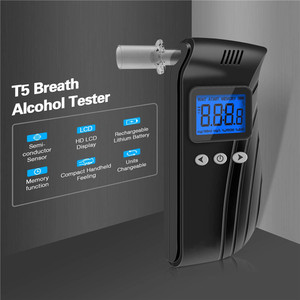 OEM ODM Factory Supply High Precision Digital LCD Portable <strong>Alcohol</strong> Tester with Semiconductor <strong>Sensor</strong> <strong>Alcohol</strong> Breathalyzer - Product Image 5