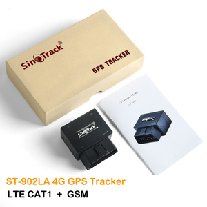 SinoTrack-plataforma de seguimiento gratuito, dispositivo de seguimiento con aplicación ST-902LA OBD, GPS, 4G, rastreador para Europa y América del Sur