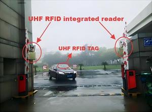 4m Long Read Range RFlD <strong>Reader</strong> Lamp UHF RJ45 RS232 <strong>Interface</strong> Provide SDK for Vehicle Management - Product Image 3