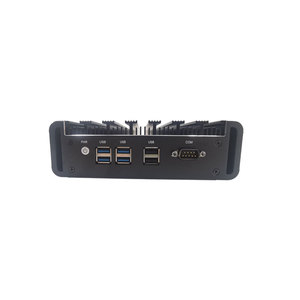 Core i3 i5 4200U 1LAN 1COM RS-232 8USB fansız Mini PC endüstriyel bilgisayar - Product Image 5