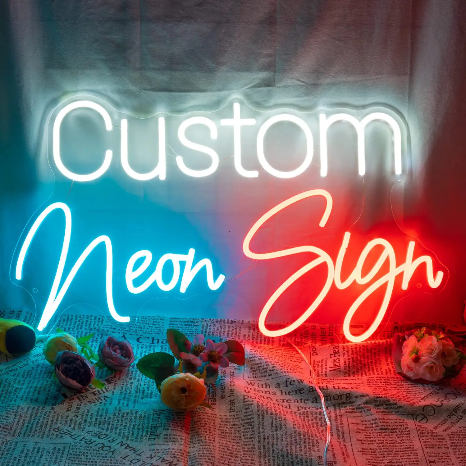 Hersteller Hot Selling Custom dekorative Beleuchtung Buchstaben Acryl Led Neonlichter Hochzeit Leucht reklame Party Leucht reklamen