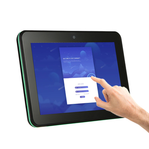 WOGO Wall Mounted 10.1 Inch LCD Touch Screen POE Power LED Light Control Access Meeting Room Booking <strong>System</strong> <strong>Android</strong> Tablet - Product Image 1